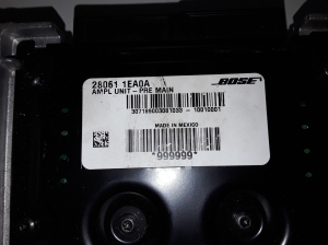NISSAN 370 Z Z34 (2009–2026) Audio amplifier 280611EA0A - 3