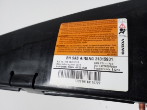 VOLVO XC60 (2008–2017) Sitzairbag vorne 31315931 - 3
