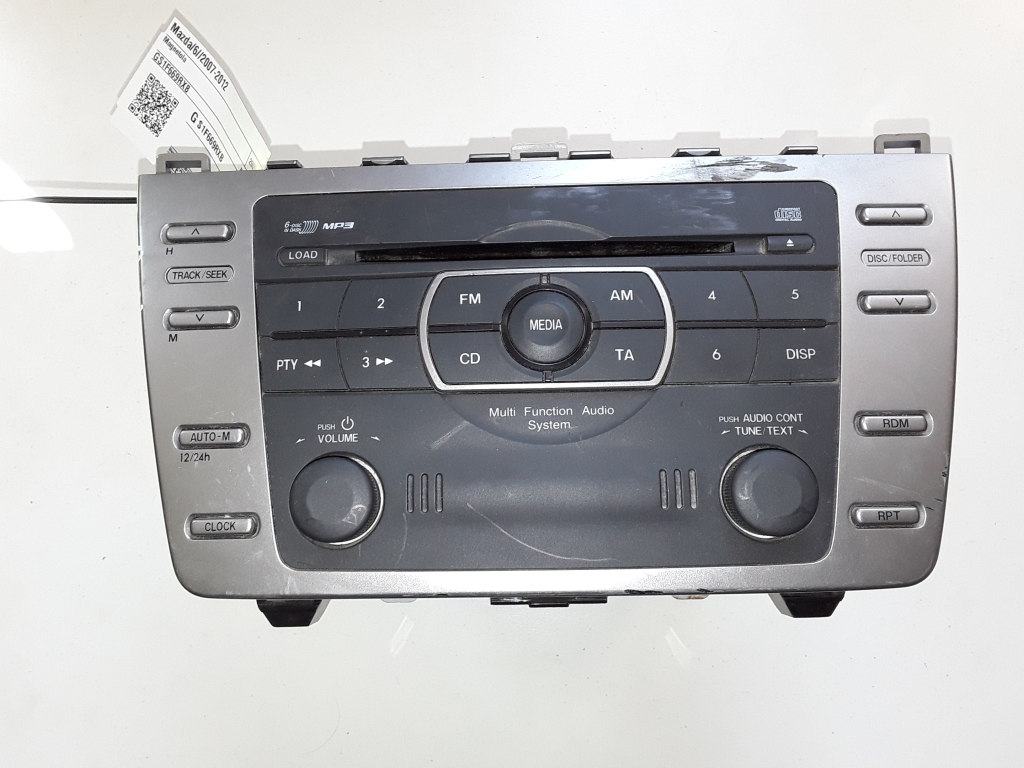 MAZDA 6 GH (2007-2013) Music Player With GPS GS1F669RXB 26389724