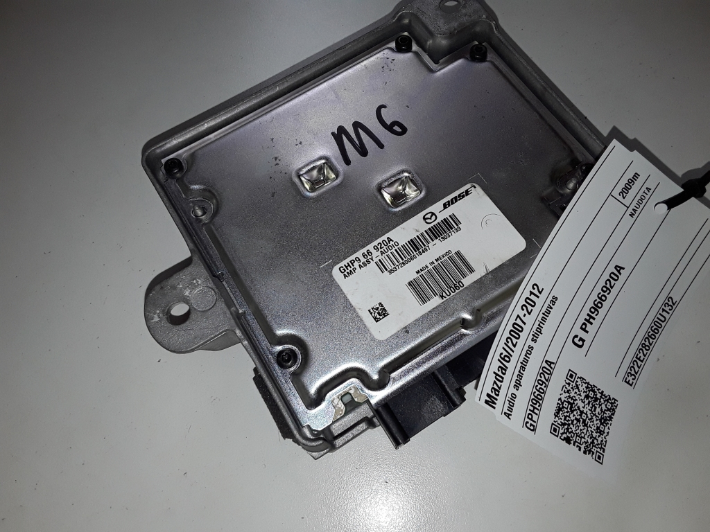 MAZDA 6 GH (2007-2013) Amplificator sunet GPH966920A,130371333 26389422