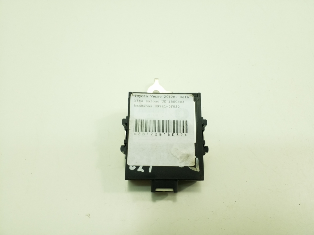 TOYOTA Verso 1 generation (2009-2015) Relays 897410F030 20429462