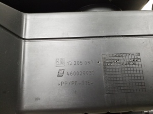 Opel Corsa D (2006–2014) Glove box 13205097 - 3