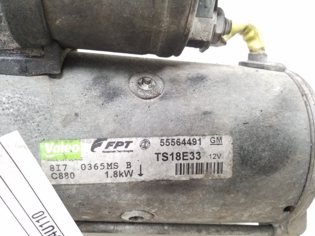 OPEL Corsa D (2006-2020) Starter Motor 55564491 25085694