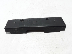   Front bumper number plate holder 