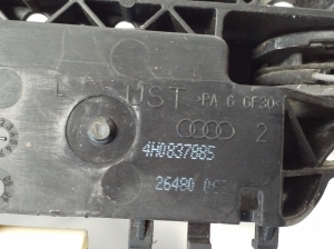 AUDI A7 (2010–2018) Front door exterior handle 4H0837885 - 2