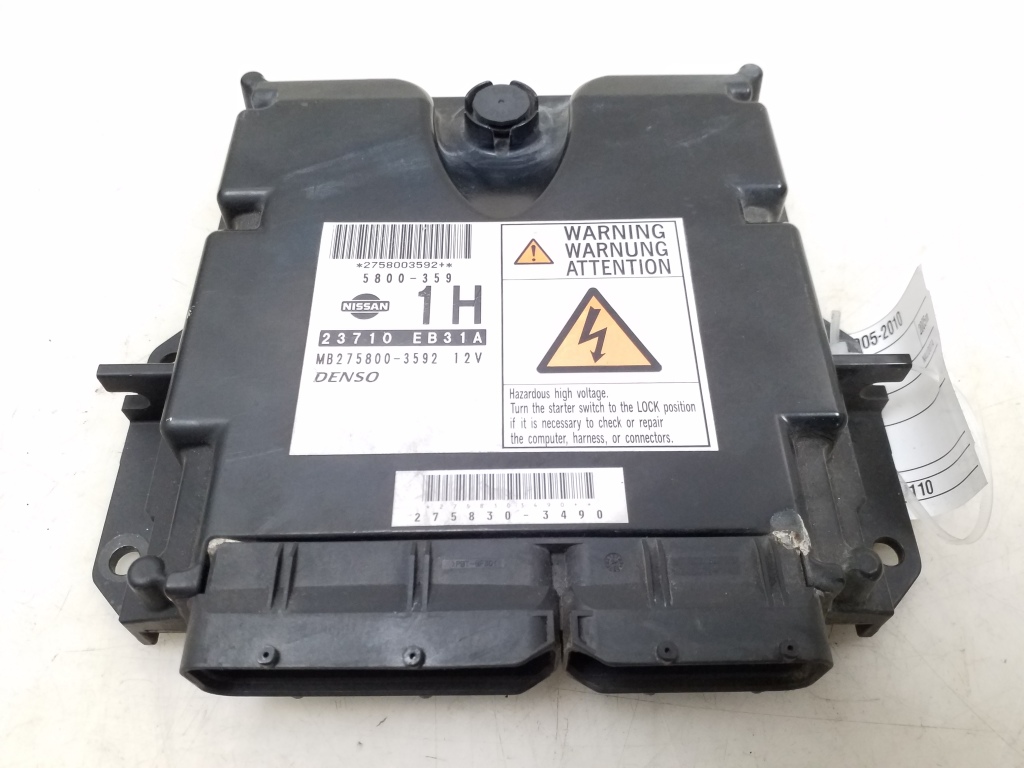 NISSAN Pathfinder R51 (2004-2014) Engine Control Unit ECU 23710EB31A 22132931