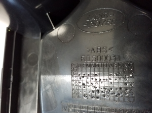 Land Rover Sport L320 (2005–2013) Cup holder FJI500031 - 2