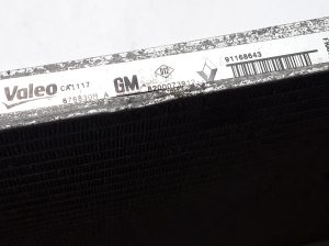 Opel Vivaro A (2001–2014) A/C condenser 8200073912 - 2