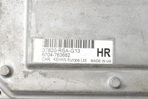 Honda Civic VIII (2005–2012) Engine control unit 37820RSAG13 - 3