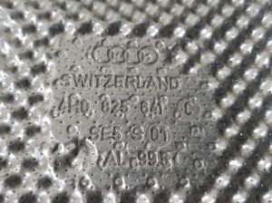 AUDI A8 D4 (2010–2017) Summuti kuumakaitse 4H0825641C - 2
