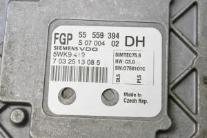 Opel Astra H (2004–2010) Motorsteuergerät 55559394 - 2