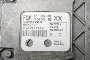 Opel Vectra C (2002–2008) Engine control unit 55355631 - 3