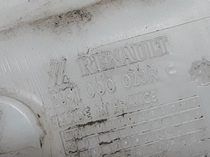 RENAULT Master III (2010–2017) Esiklaasi pesuvedeliku paak ja selle osad 2891000023R - 2