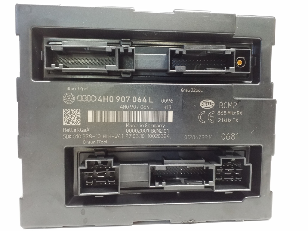 AUDI A8 D4/4H (2010-2018) Comfort Control Unit 4H0907064L 21919410