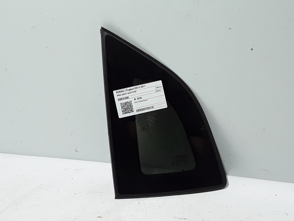 RENAULT Captur 1 generation (2013-2019) Left side rear body window 833078189R 22408531