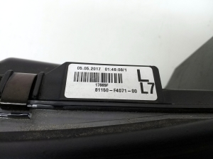 TOYOTA CHR (2016–2026) Scheinwerfer vorne 81150F4071 - 5