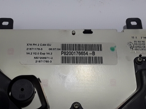 RENAULT Kangoo (1997–2009) Instrument cluster 8200176654 - 2