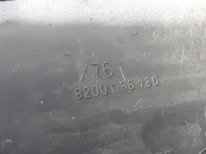 RENAULT Kangoo (1997–2009) Lükandukse liist 8200038180 - 3