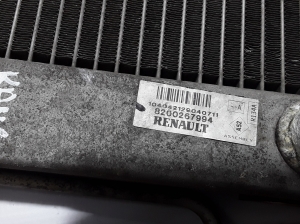 RENAULT Kangoo (1997–2009) Dzesēšanas radiators un tā daļas 8200267994 - 2