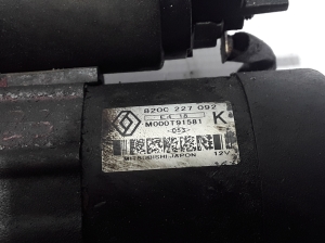 RENAULT Kangoo (1997–2009) Starter 8200227092 - 3