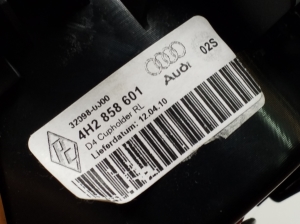 AUDI A8 D4 (2010–2017) Porte-gobelet 4H2858601 - 3