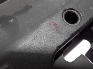 BMW 5 SERIES F10 (2010–2017) Rear panel interior trim 7227535 - 2