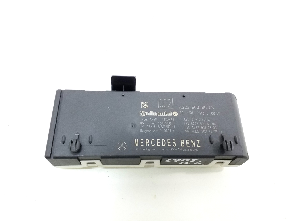 MERCEDES-BENZ S-Class W222/C217/A217 (2013-2020) Other Control Units A2229006008 20429839