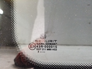 Volkswagen Transporter T5 (2003–2015) Rear quarter glass - 2