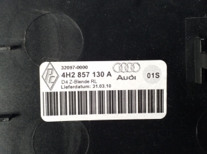 AUDI A8 D4 (2010–2017) Salongi konsooli muu osa 4H2857130A - 4
