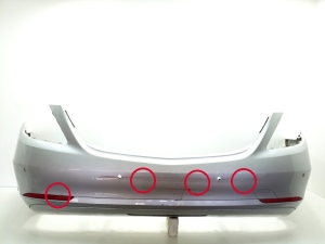  Rear bumper and its parts (set) 