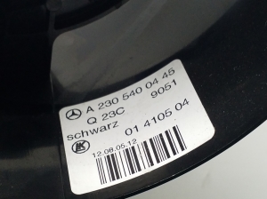 Mercedes Benz SL-Class 230 (2001–2012) Stūres statņa apdare A0004621623 - 4