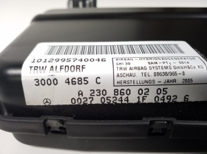 Mercedes Benz SL-Class 230 (2001–2012) Airbag für vordere Türen A2308600205 - 2