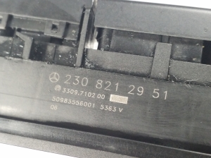 Mercedes Benz SL-Class 230 (2001–2012) Parking system switch A2308212951 - 2