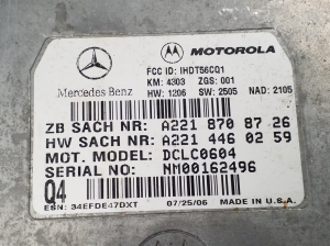Mercedes Benz SL-Class 230 (2001–2012) Steuergerät - 2