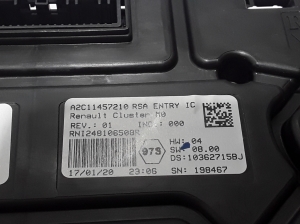 Dacia Duster (2017–2024) Näidikuplokk 248106508R - 3