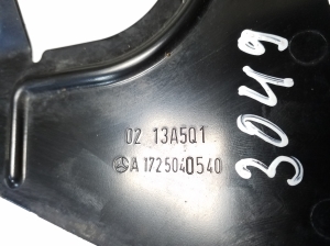 Mercedes Benz SLK-Class 172 (2011–2026) Radiator bracket A1725040540 - 2