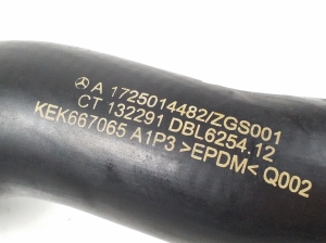 Mercedes Benz SLK-Class 172 (2011–2026) Dzesēšanas radiatora šļūtene A1725014482 - 2