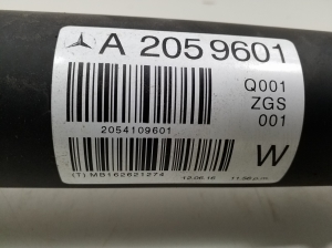 Mercedes Benz C-Class 205 (2014–2021) Kardaan A2054109601 - 2