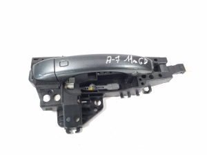 AUDI A7 (2010–2018) Rear side door exterior handle 4H0837886 - 4