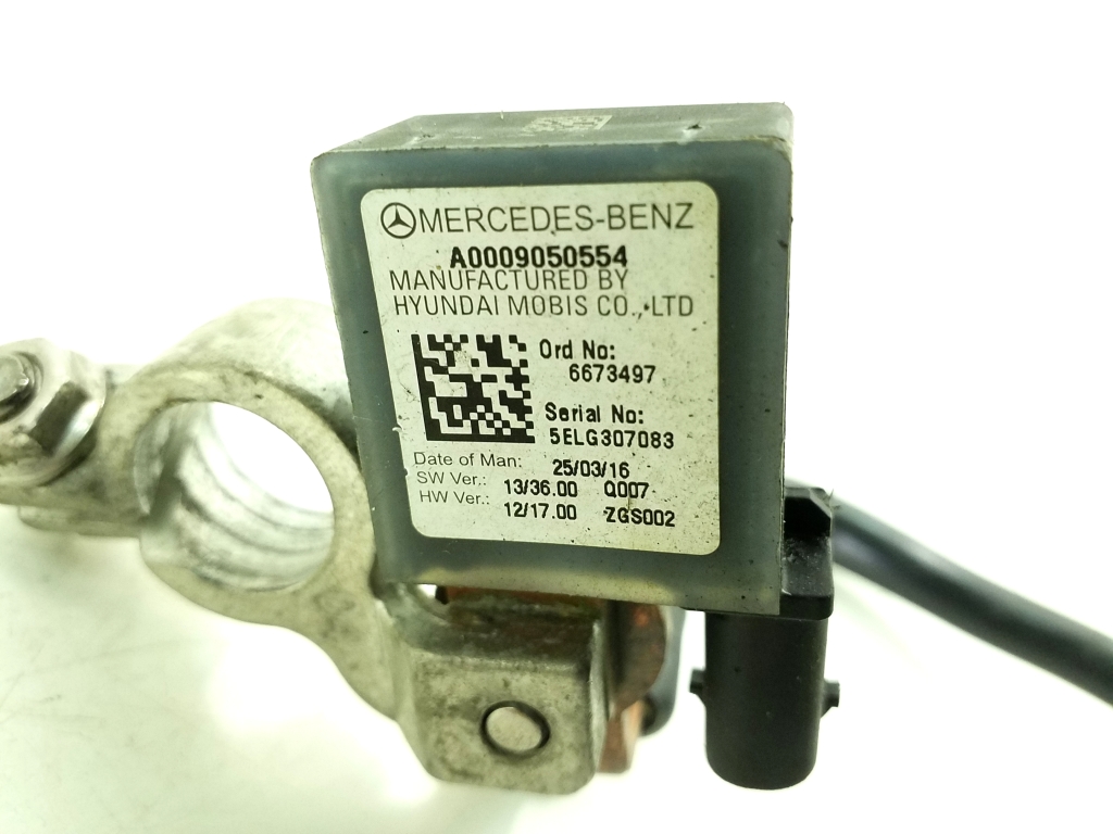 MERCEDES-BENZ C-Class W205/S205/C205 (2014-2023) Negativt batterikabel A0009050554 20430611