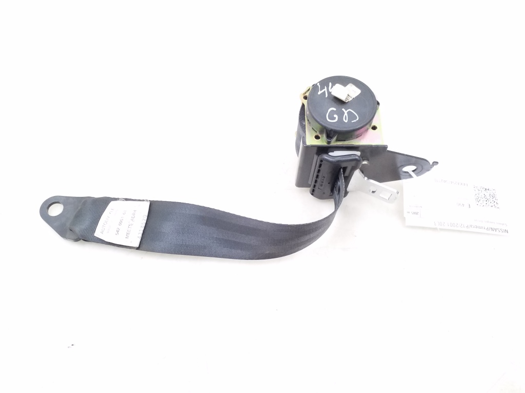 NISSAN Primera P12 (2001–2008) Sicherheitsgurt hinten NISSAN Primera P12 (2001–2008) Sicherheitsgurt hinten