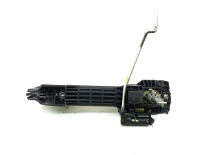 TOYOTA Corola Verso R1 (2004–2009) Front door external opening handle and its details - 2