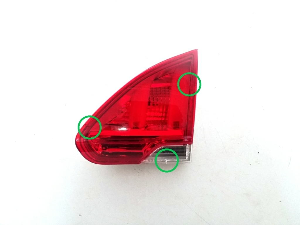 PEUGEOT 2008 1 generation (2013-2020) Right Side Tailgate Taillight 9678074580 20430761