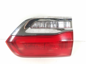   Rear lamp on the handrail and its details 