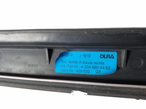 Mercedes Benz GLK-Class 204 (2008–2015) Windshield pillar outer molding A2046904462 - 3