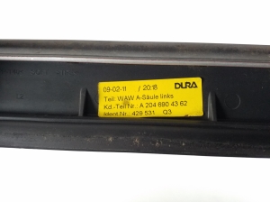 Mercedes Benz GLK-Class 204 (2008–2015) Zierleiste A-Säule außen A2046904362 - 5