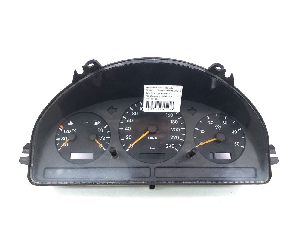 MERCEDES-BENZ M-Class W163 (1997-2005) Speedometer A1635404011, A1635405811, A1635407611 20430921