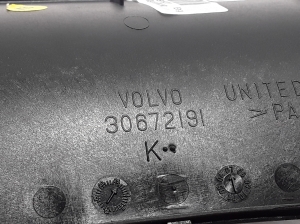 VOLVO V70 III (2007–2017) Dashboard trim 30672191 - 3