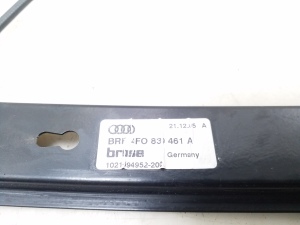 AUDI A6 C6 (2004–2011) Rear side door window regulator 4F0839461A - 2