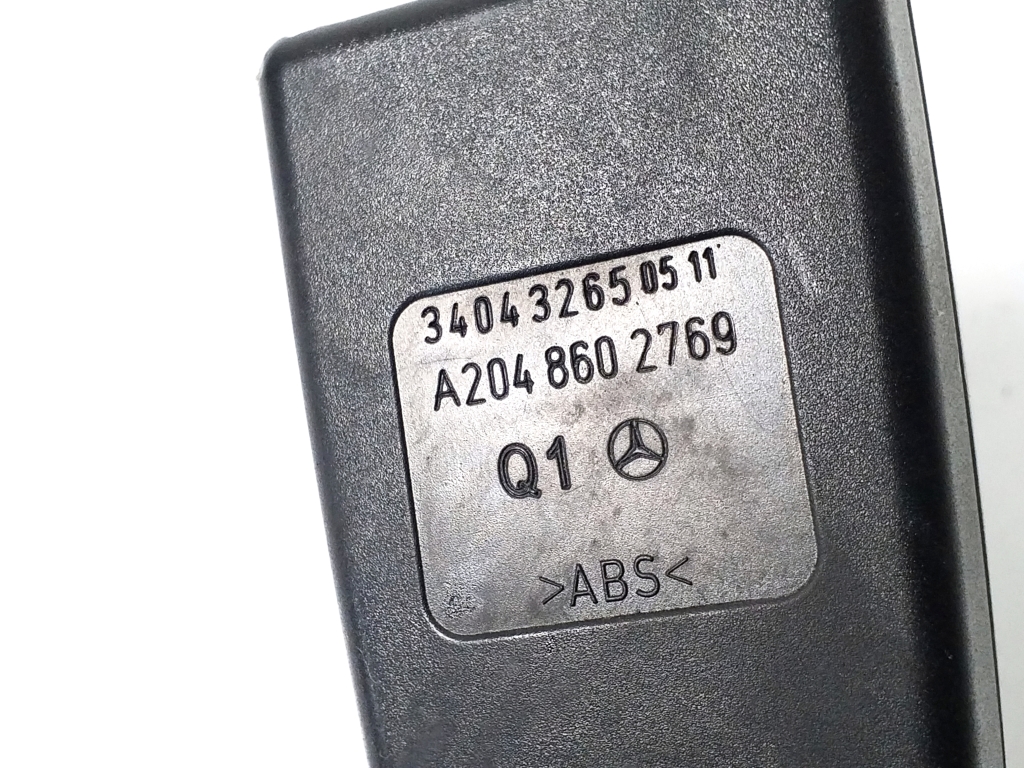 Used Mercedes Benz GLKClass Rear seat belt buckle A2048602769
